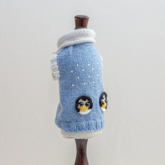 10-pullover ecocashmere with penguins