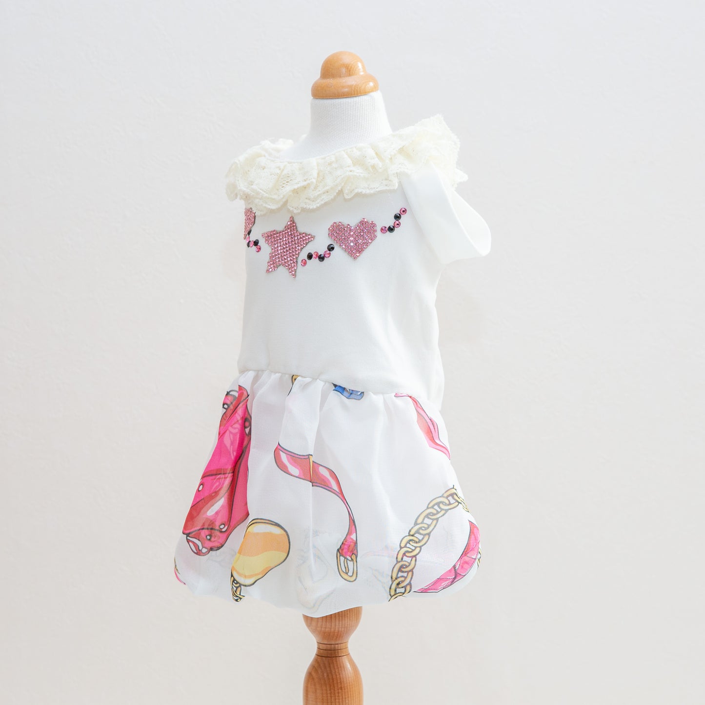 13-dress white moschino limited