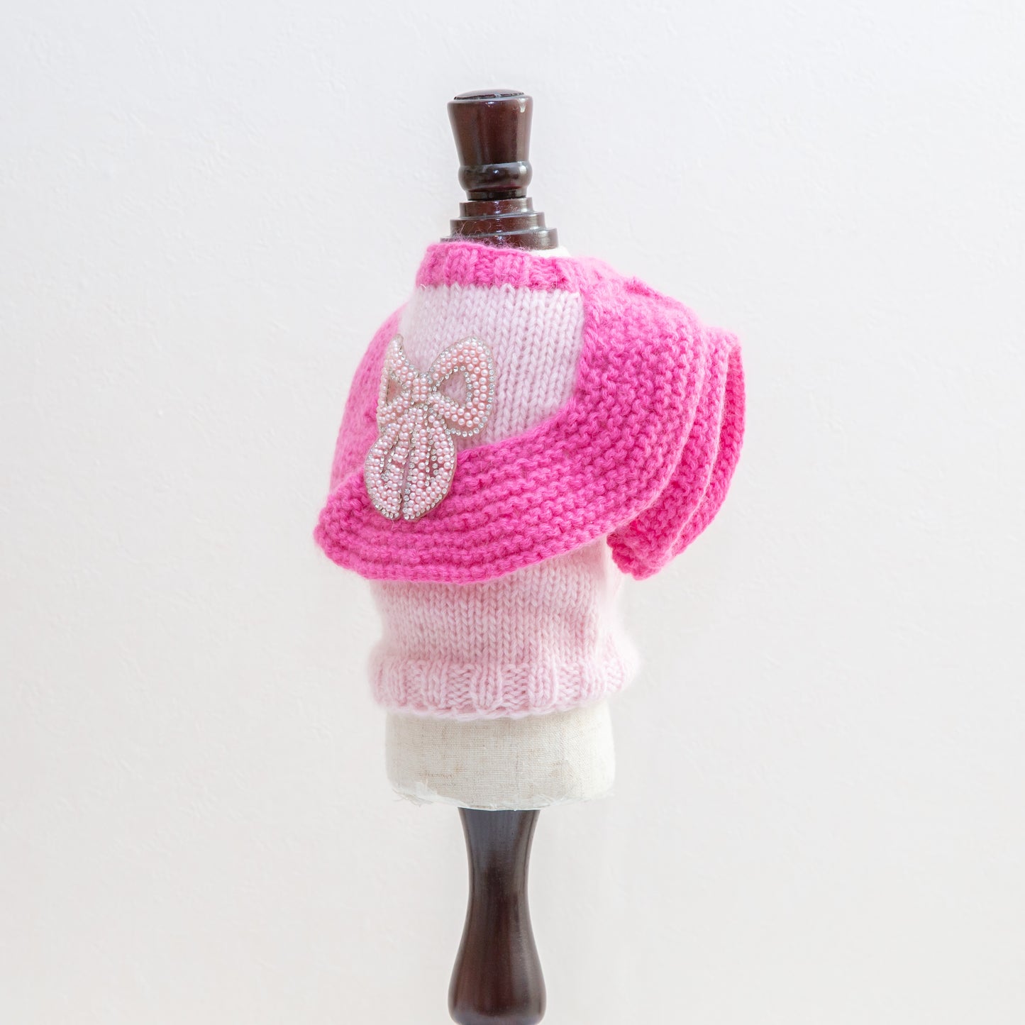 39-pullover cashmere pink and fucsia