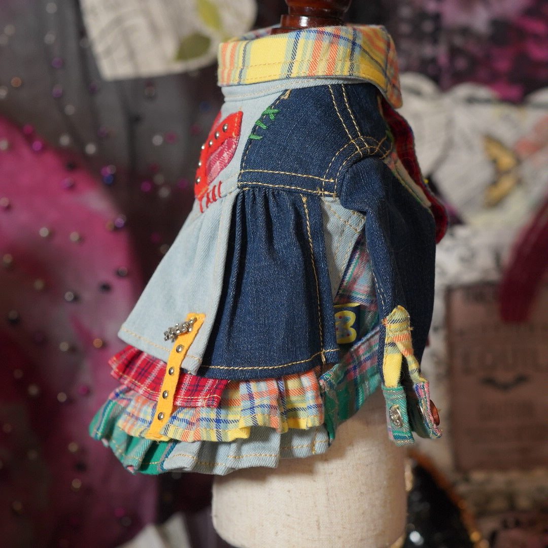 crazy y2k シャツ【Miss blue pet】