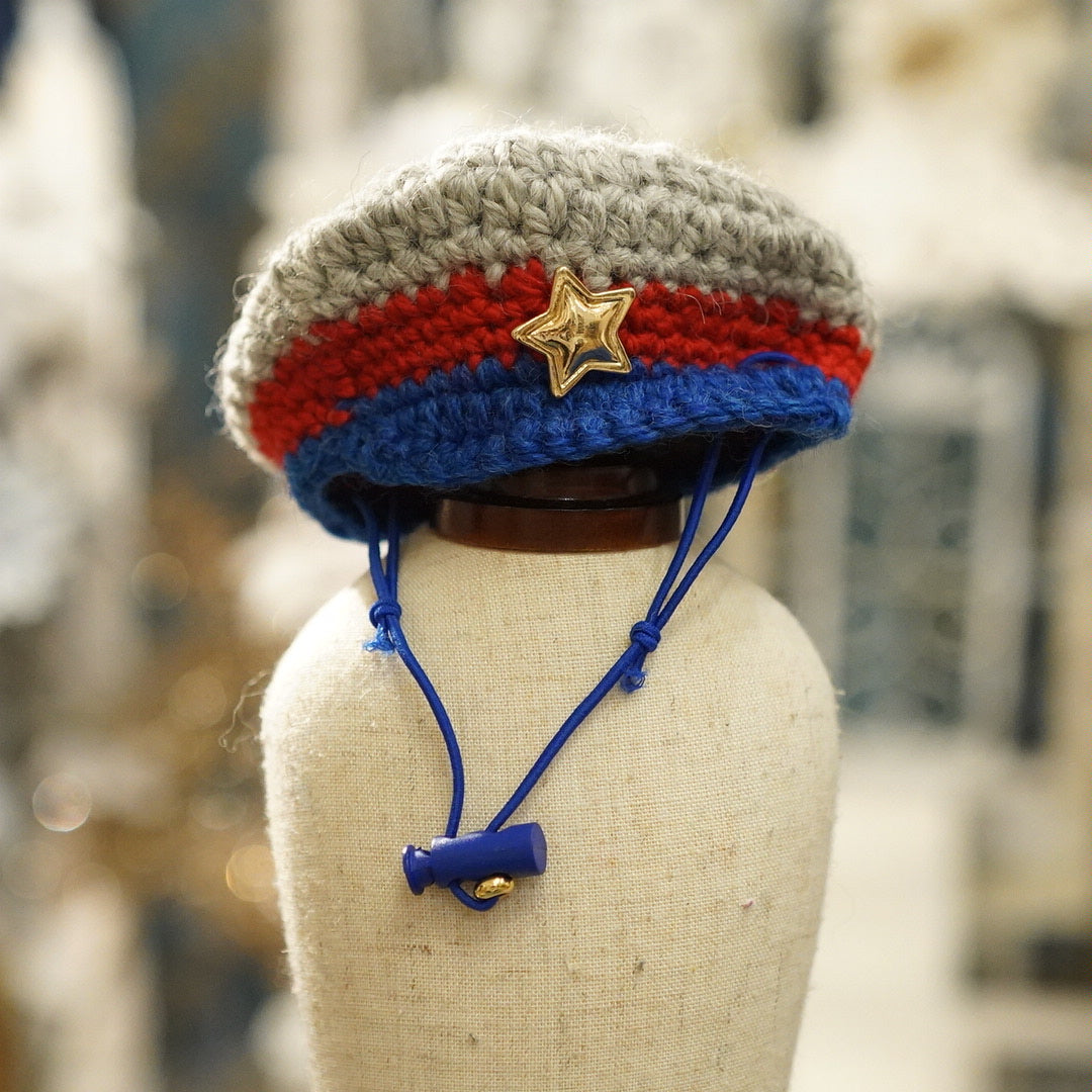 アーガイルデニムニット【OROKU】