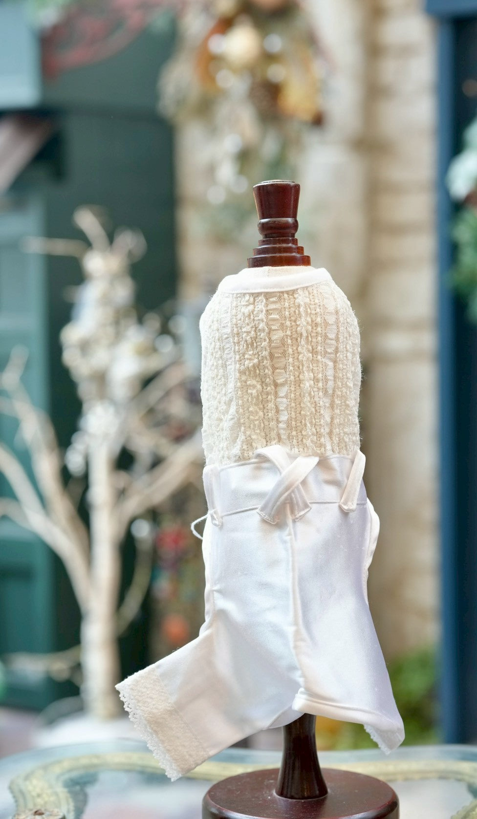 サテンサロペット