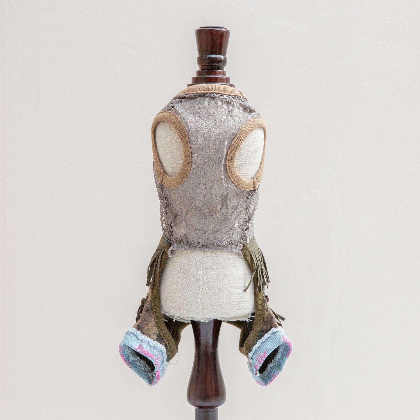 フリンジリメイク迷彩パンツ