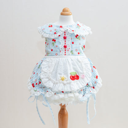 Little Cherry dress【Miss blue pet】