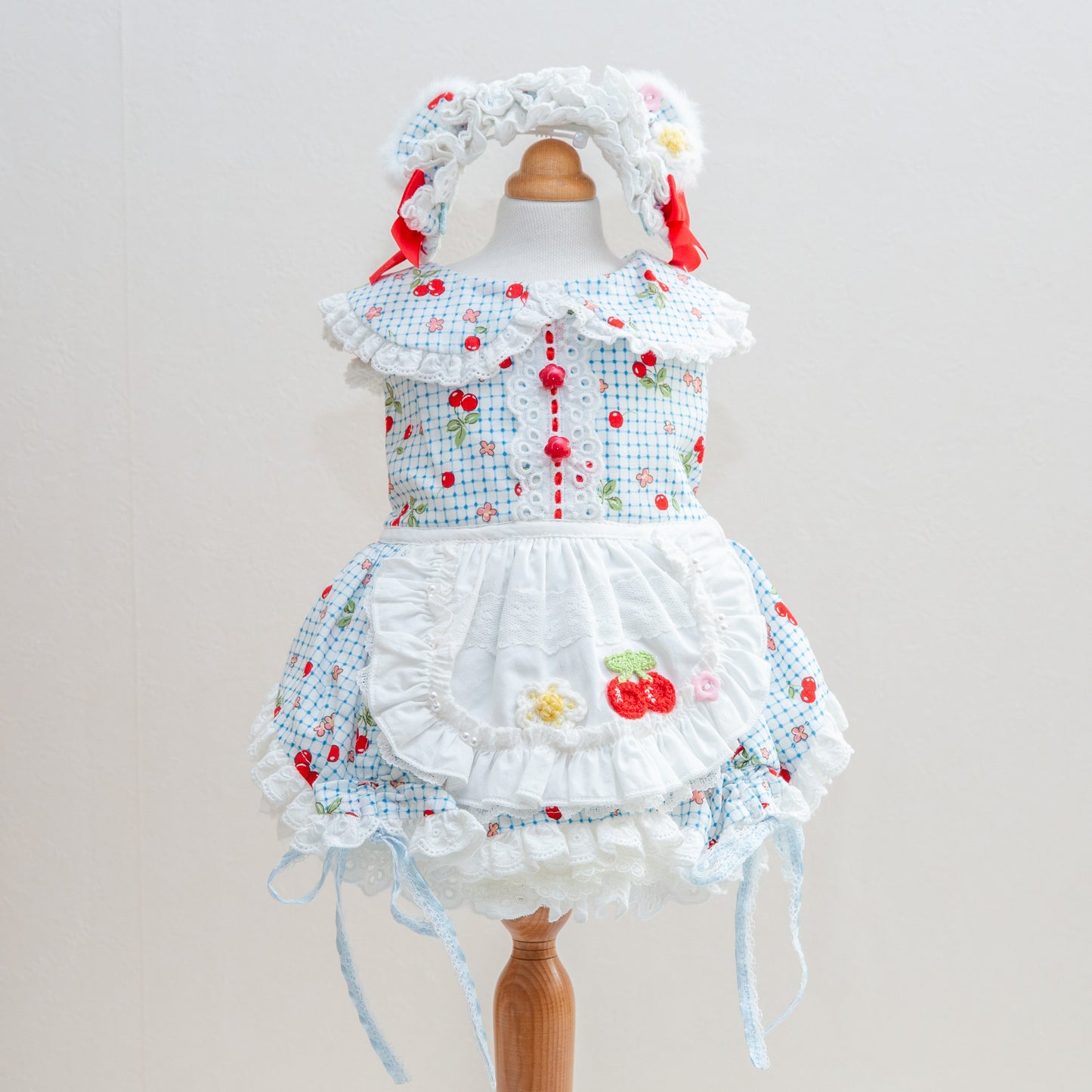 Little Cherry dress【Miss blue pet】