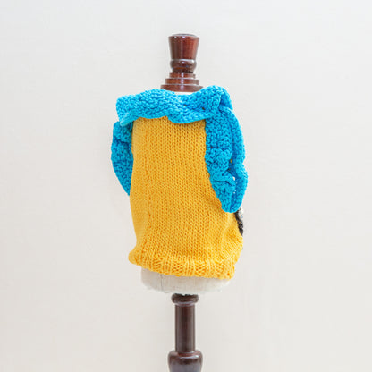 74-sweater yellow with dolphin