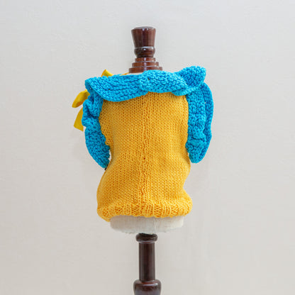 74-sweater yellow with dolphin