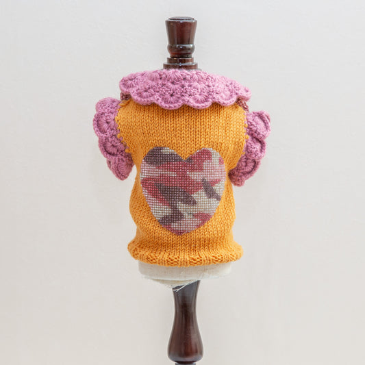 13-pullover wool yellow and pink lurex