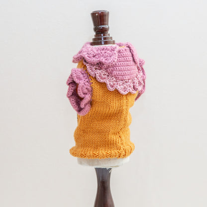 13-pullover wool yellow and pink lurex
