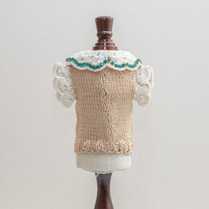 66-sweater with ivory big stars