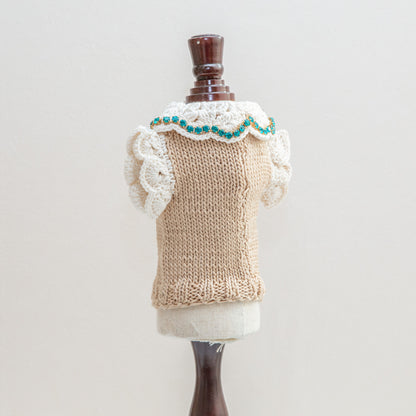 66-sweater with ivory big stars