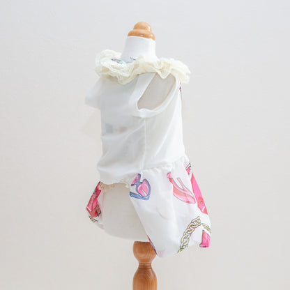 13-dress white moschino limited