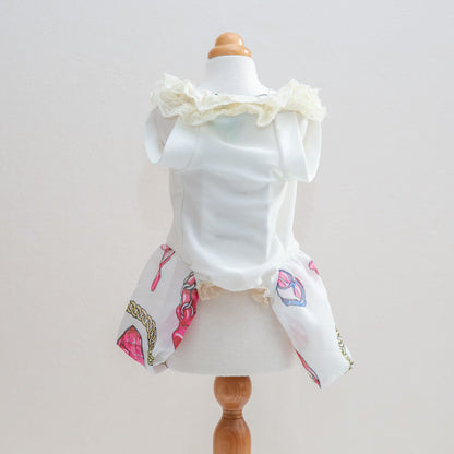 13-dress white moschino limited