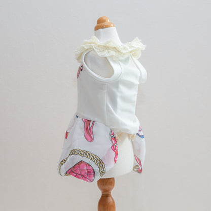 13-dress white moschino limited