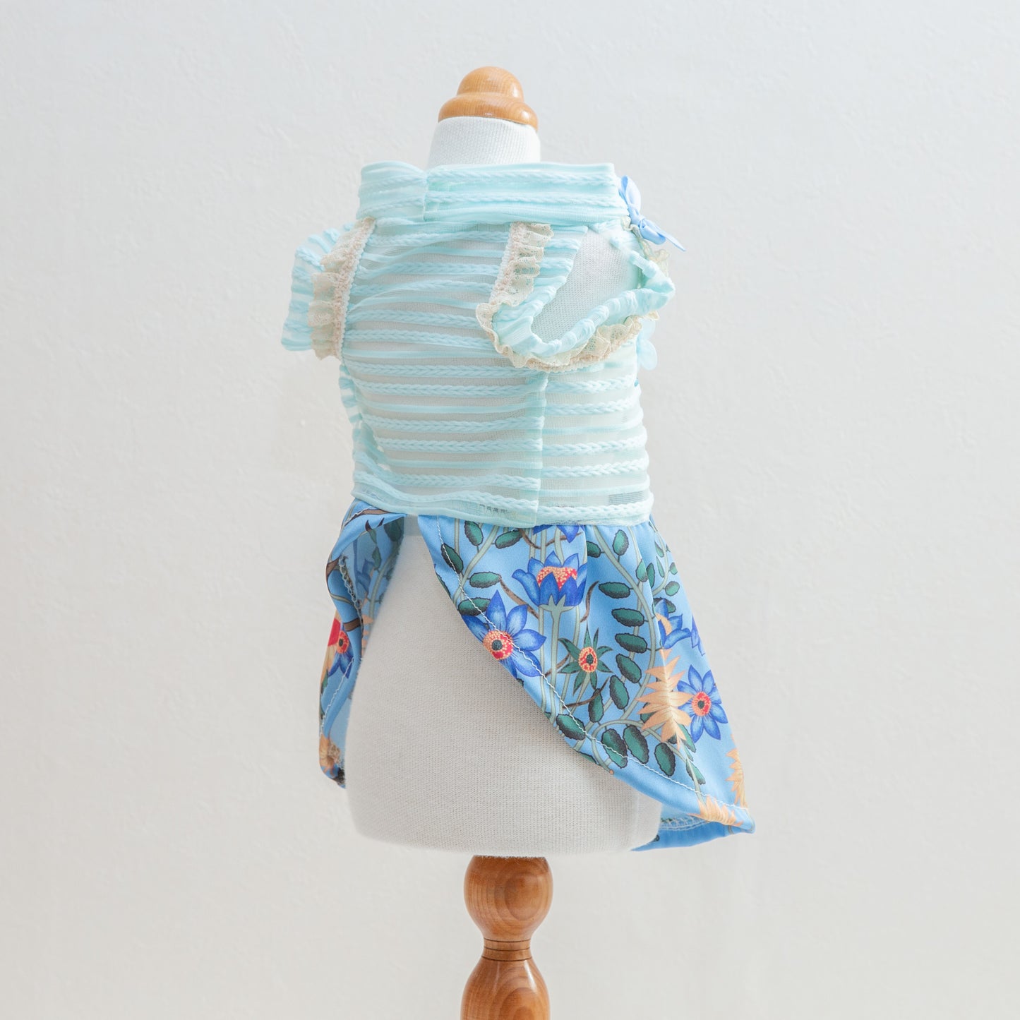 The Flora blue dress