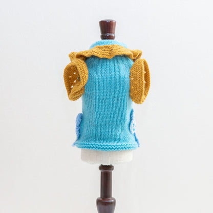 22-double brasted coat ccashmere blue