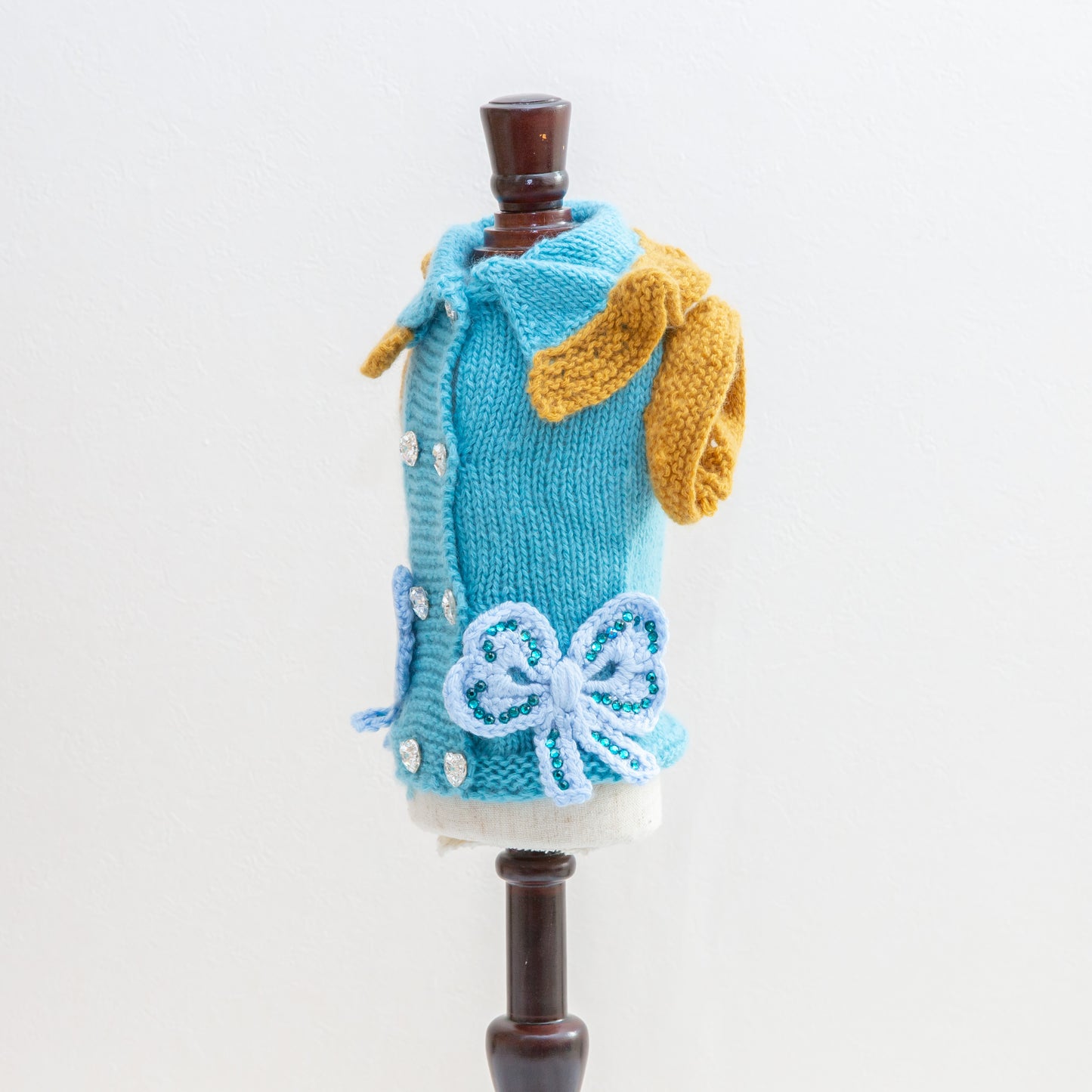 22-double brasted coat ccashmere blue