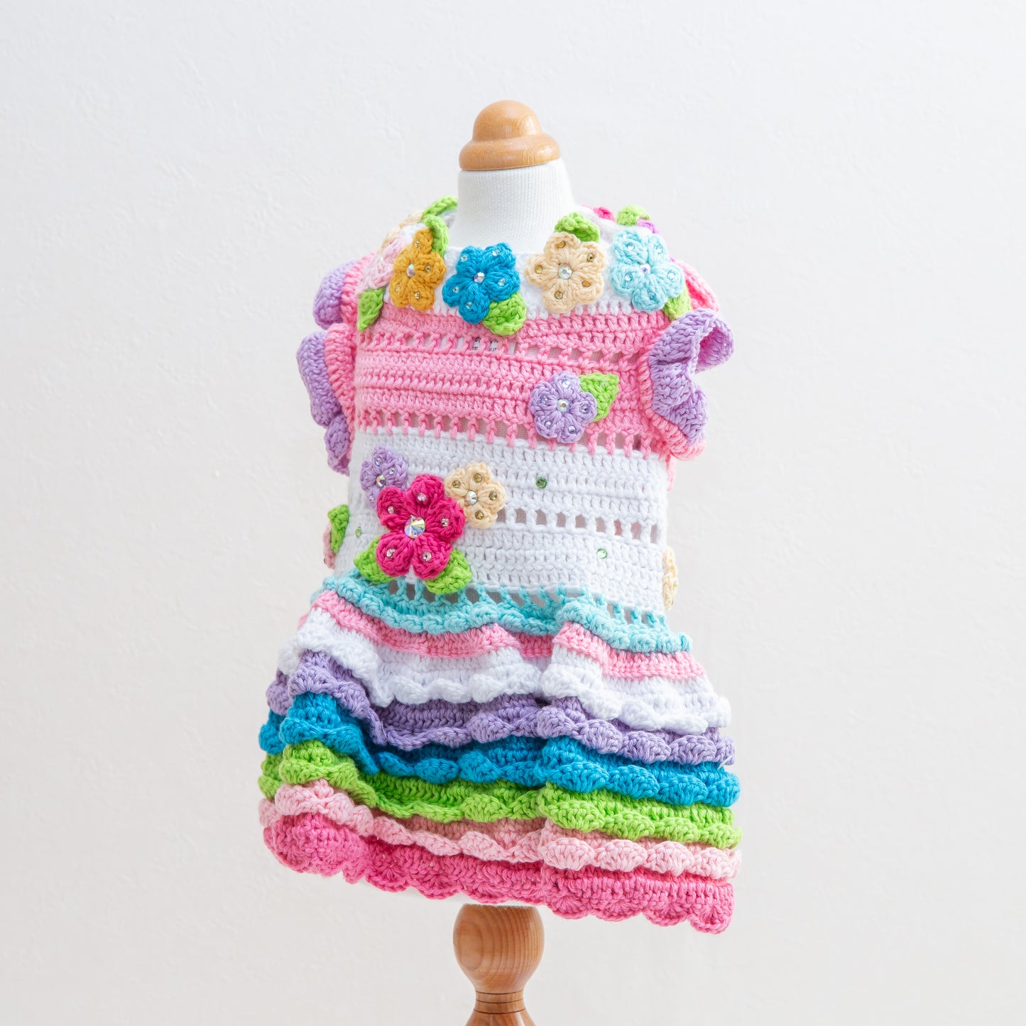 Flower Carnival for girl【Ruban D'or Tricot】