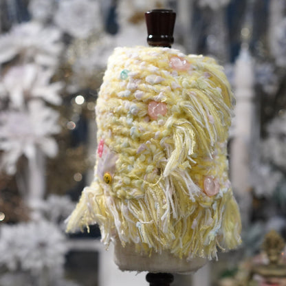 イエローマフラー＆キャップ