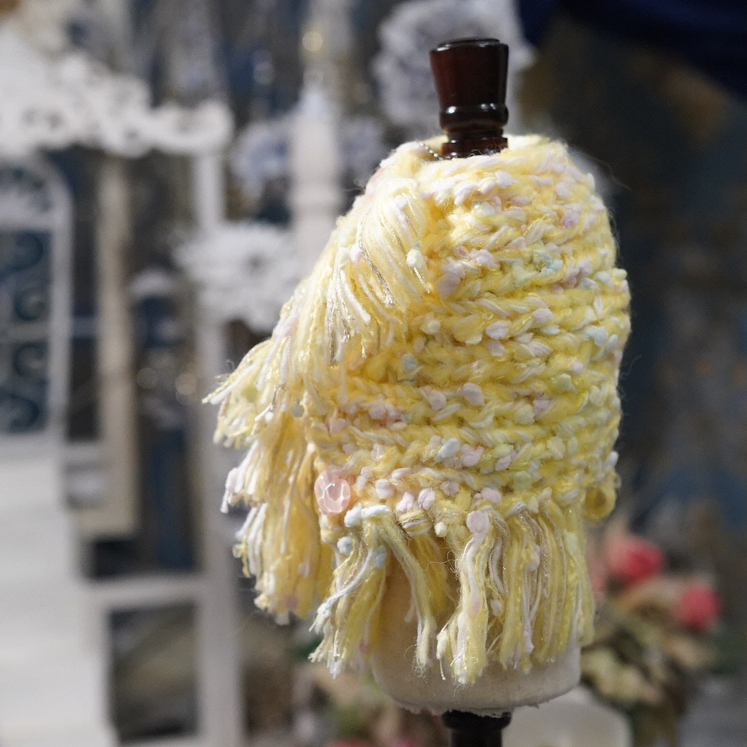 イエローマフラー＆キャップ