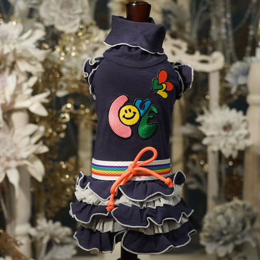 テラヘルツレインボーワンピース【Ruban D'or】