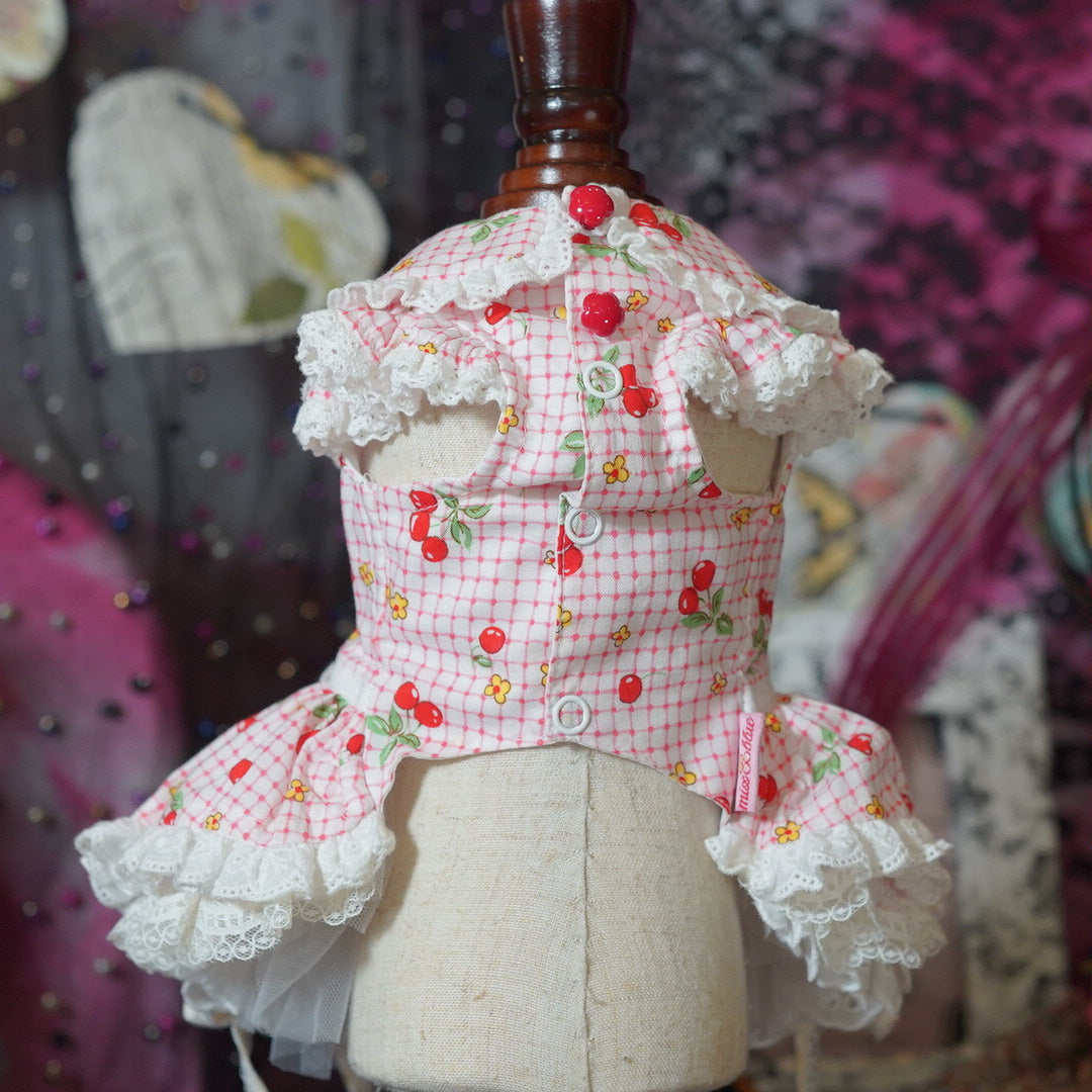 Little Cherry dress【miss blue pet】