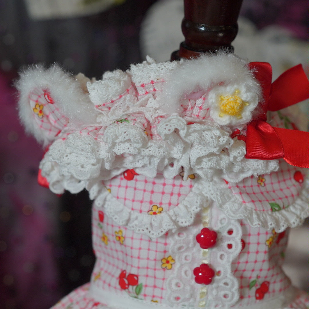 Little Cherry dress【miss blue pet】