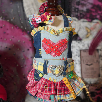 Crazy y2k シャツワンピース【miss blue pet】