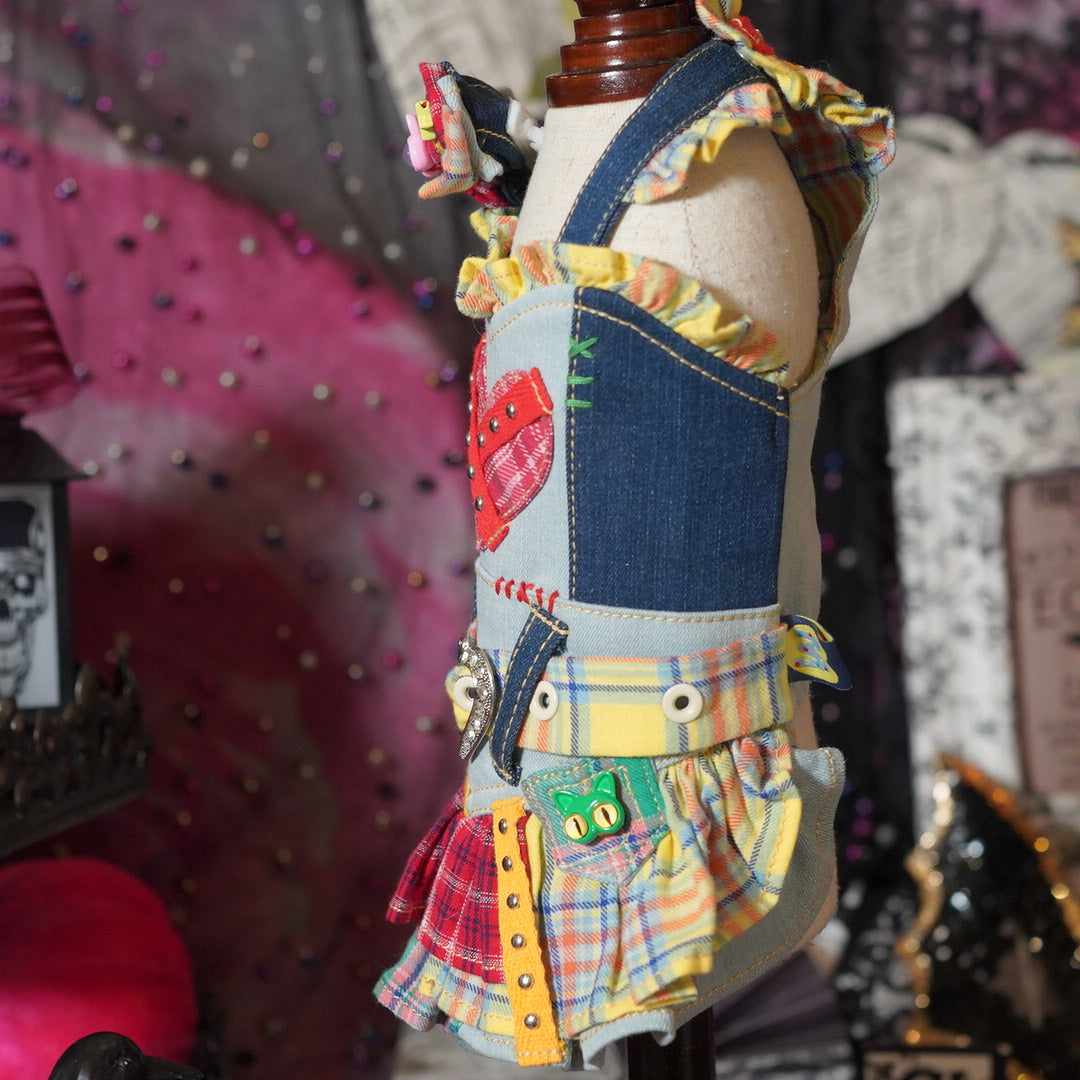 Crazy y2k シャツワンピース【miss blue pet】