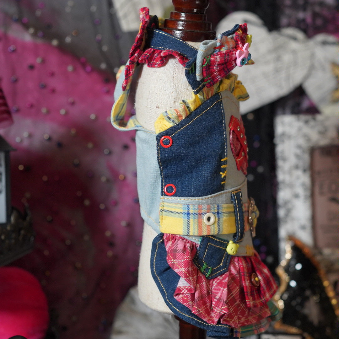 Crazy y2k シャツワンピース【miss blue pet】