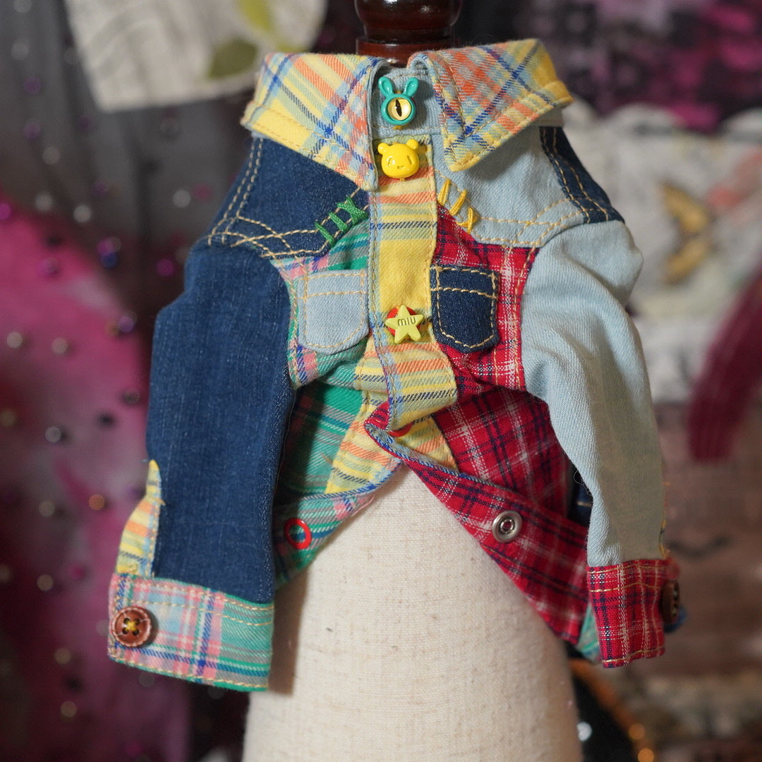 crazy y2k シャツ【miss blue pet】