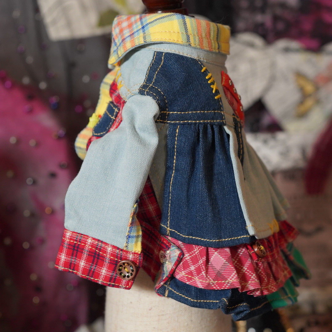 crazy y2k シャツ【miss blue pet】