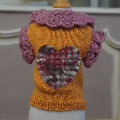 13-pullover wool yellow and pink lurex