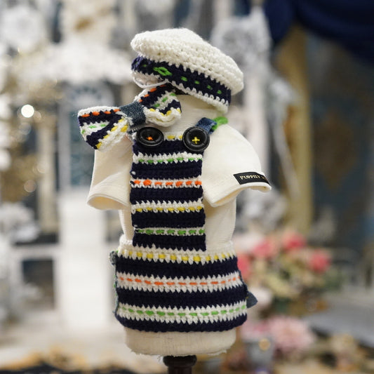 ｴﾌﾟﾛﾝ＆T 帽子＆ﾘﾎﾞﾝ