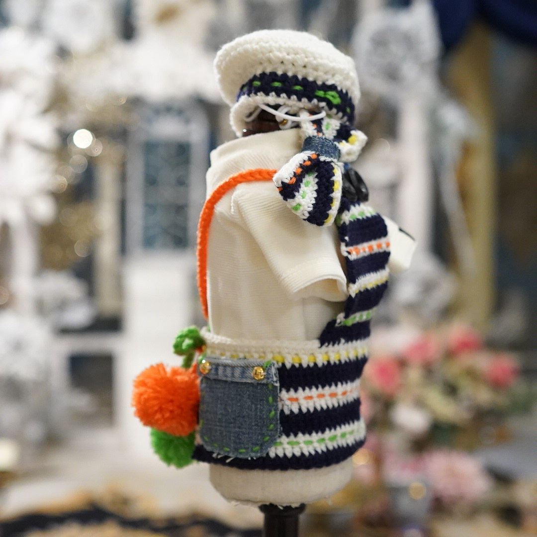 ｴﾌﾟﾛﾝ＆T 帽子＆ﾘﾎﾞﾝ