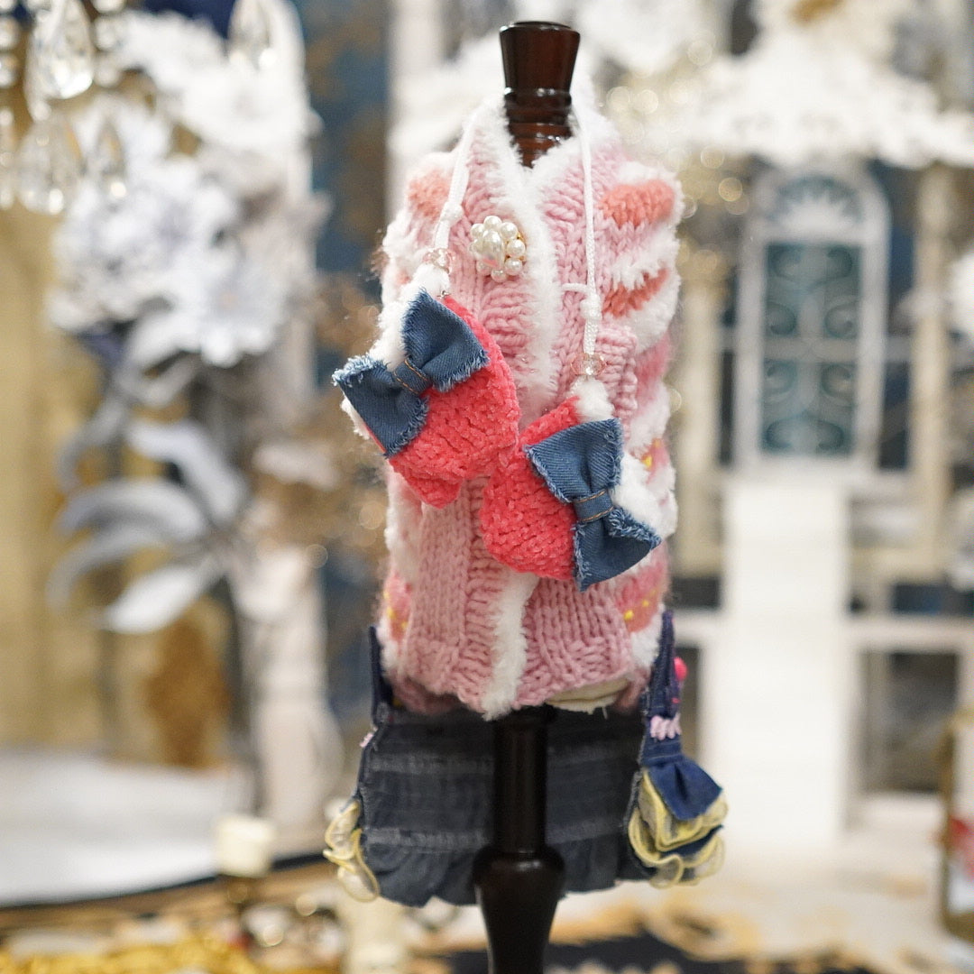 ﾋﾟﾝｸｼｭｶﾞｰﾆｯﾄﾜﾝﾋﾟｰｽ【OROKU】