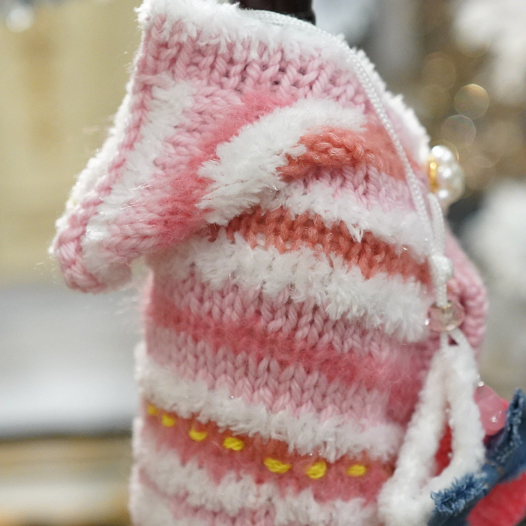 ﾋﾟﾝｸｼｭｶﾞｰﾆｯﾄﾜﾝﾋﾟｰｽ【OROKU】