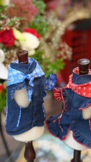 バンダナカントリーフリルワンピ【Ruban d'or】