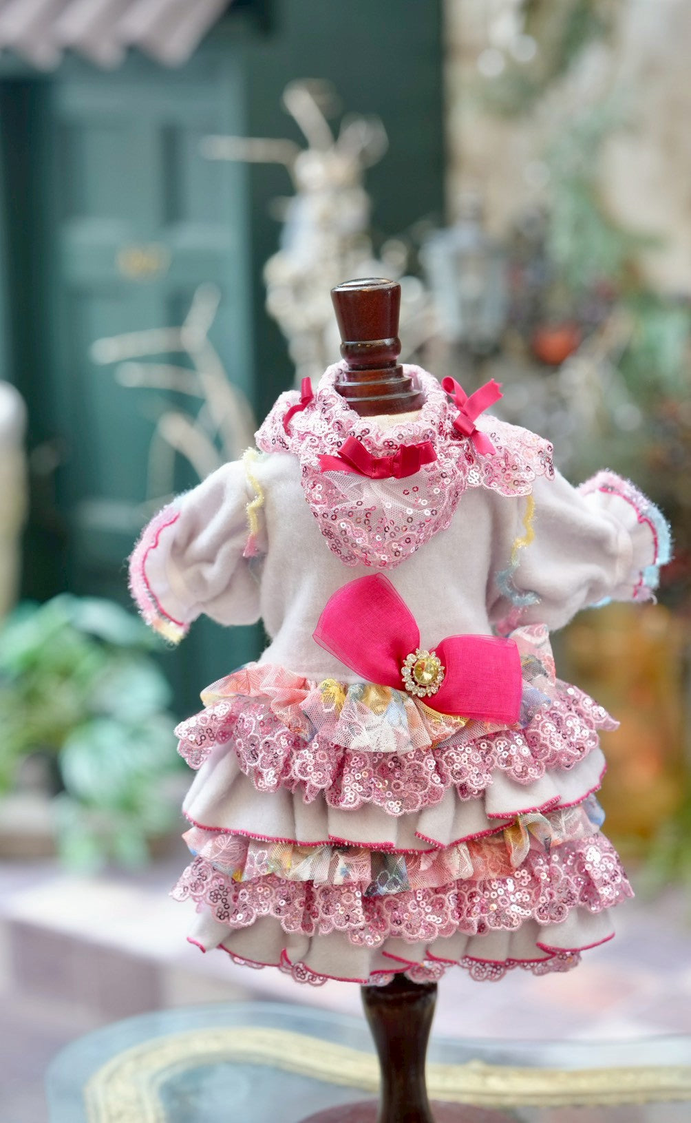 フリルフリルワンピース