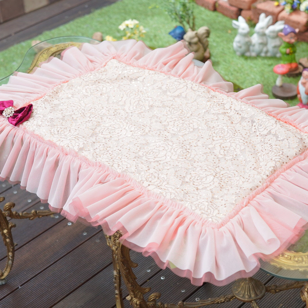 レースフリルブランケット【Ruban d'or】