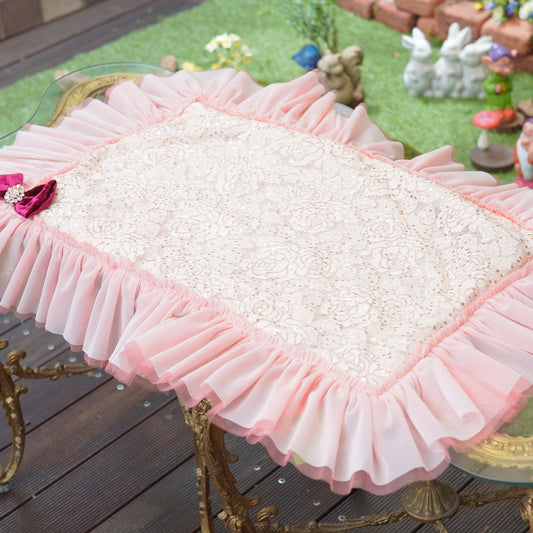 レースフリルブランケット【Ruban d'or】