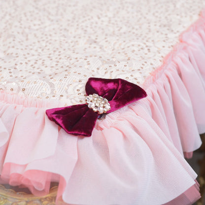 レースフリルブランケット【Ruban d'or】