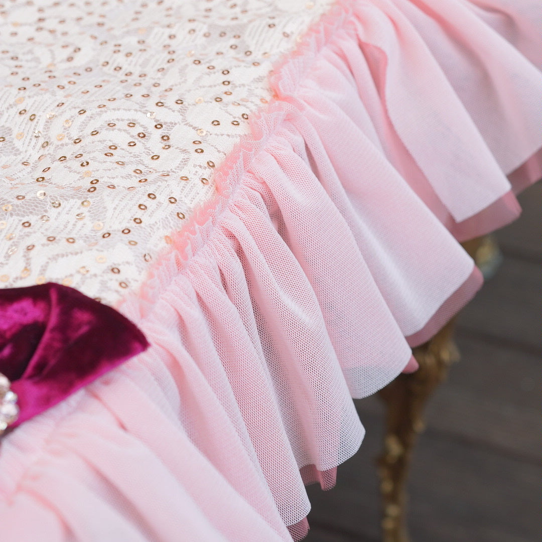 レースフリルブランケット【Ruban d'or】