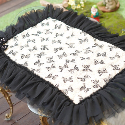 レースフリルブランケット【Ruban d'or】