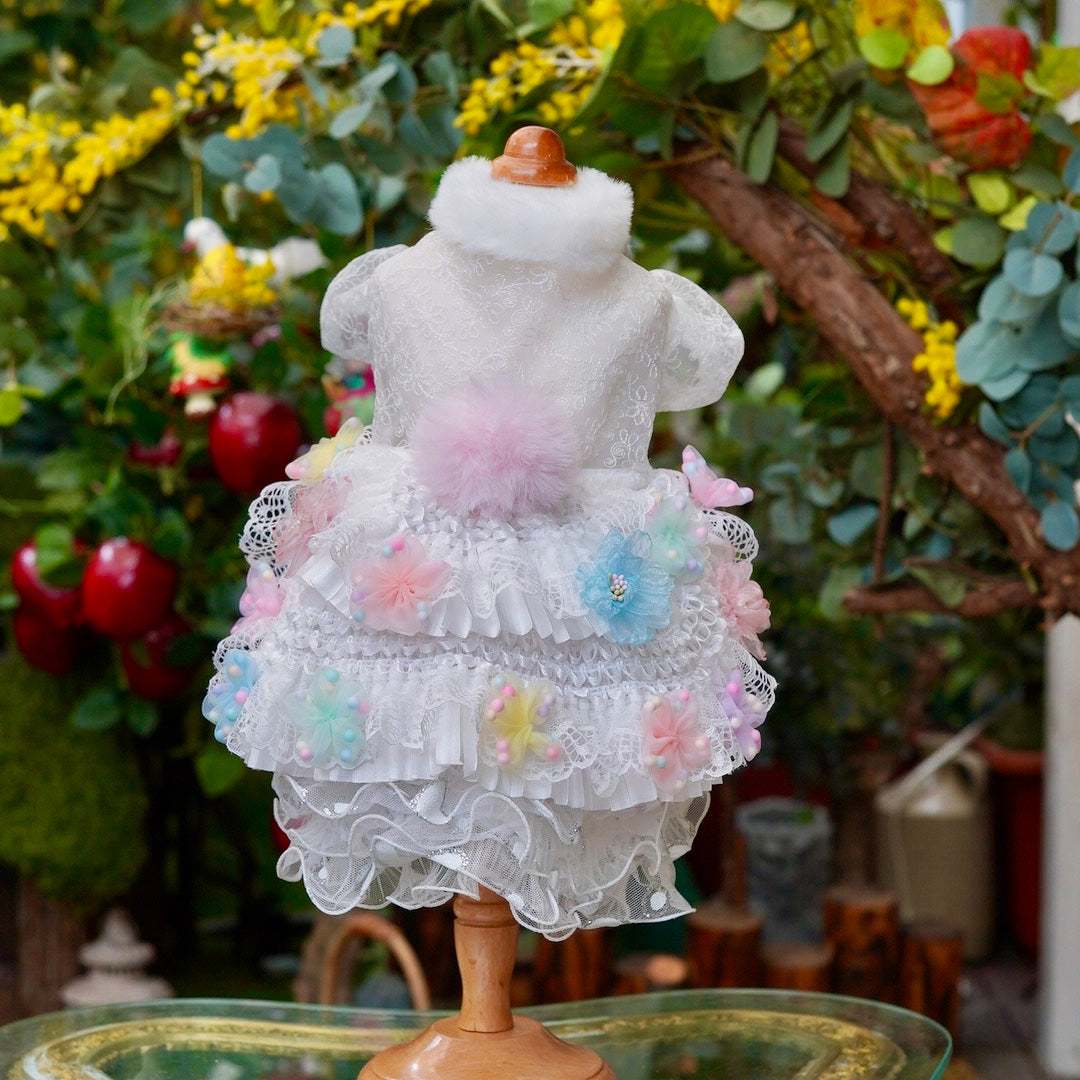 イースターお花ワンピース【Ruban d'or】GIRL