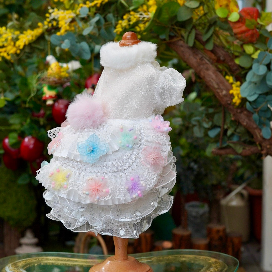 イースターお花ワンピース【Ruban d'or】GIRL