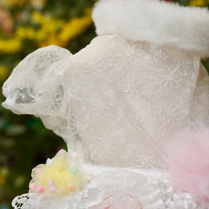 イースターお花ワンピース【Ruban d'or】GIRL