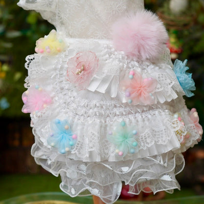 イースターお花ワンピース【Ruban d'or】GIRL