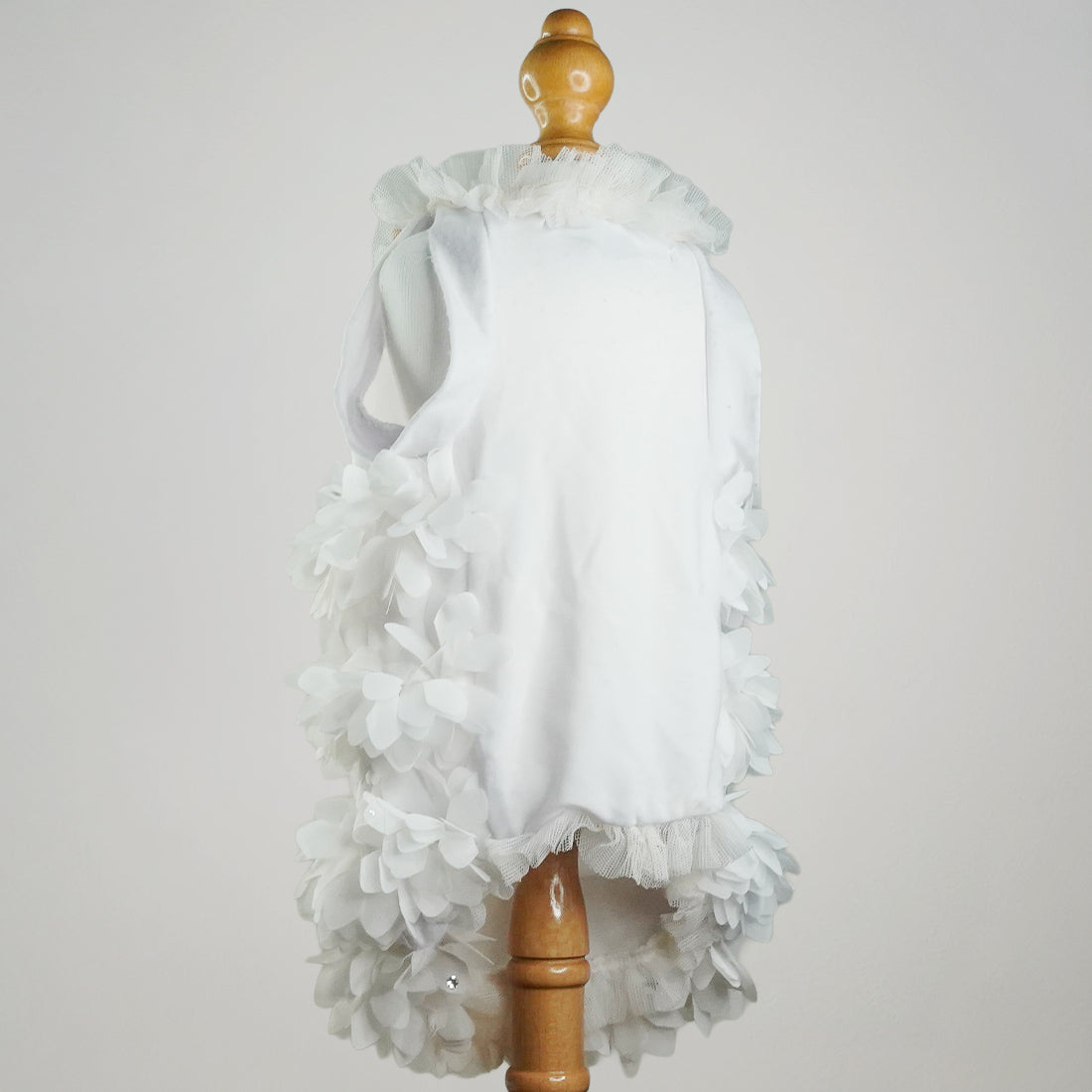 Dress lycra top petals and swarovski【It-Dogs】