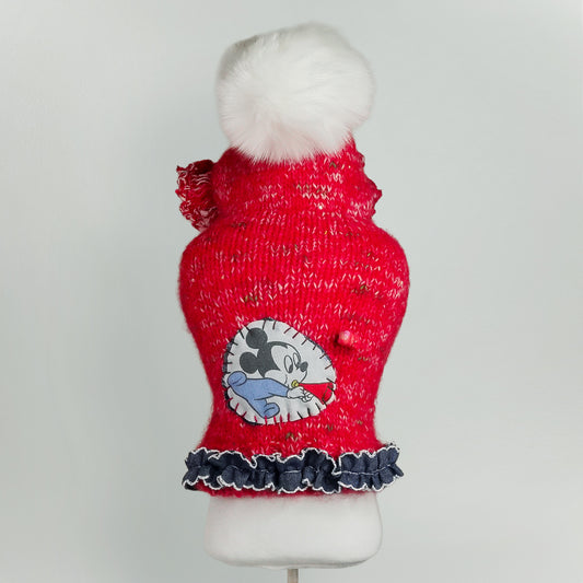 ﾌﾘﾙ付きﾆｯﾄﾌｰﾄﾞ